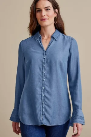 Sonnet Tencel™ Shirt<Soft Surroundings Clearance