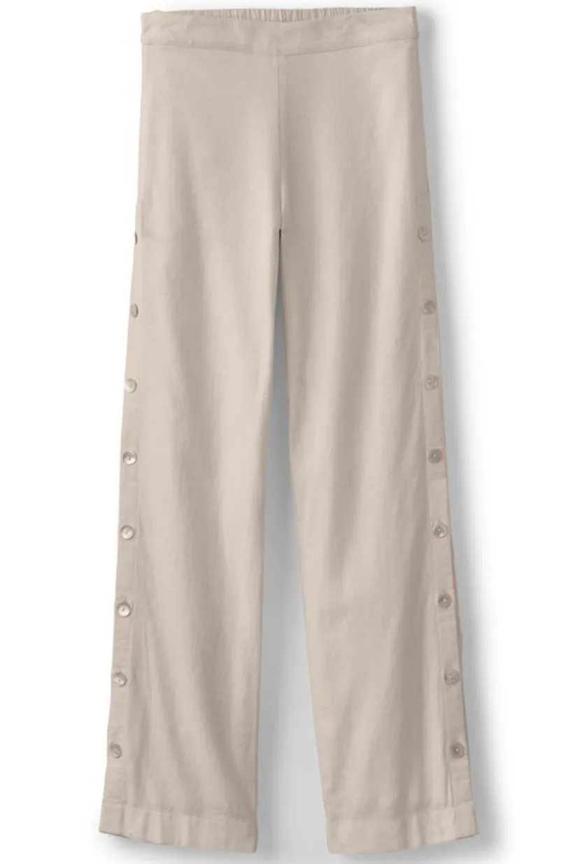 Sonoma Linen Blend Wide Leg Pants<Soft Surroundings Fashion
