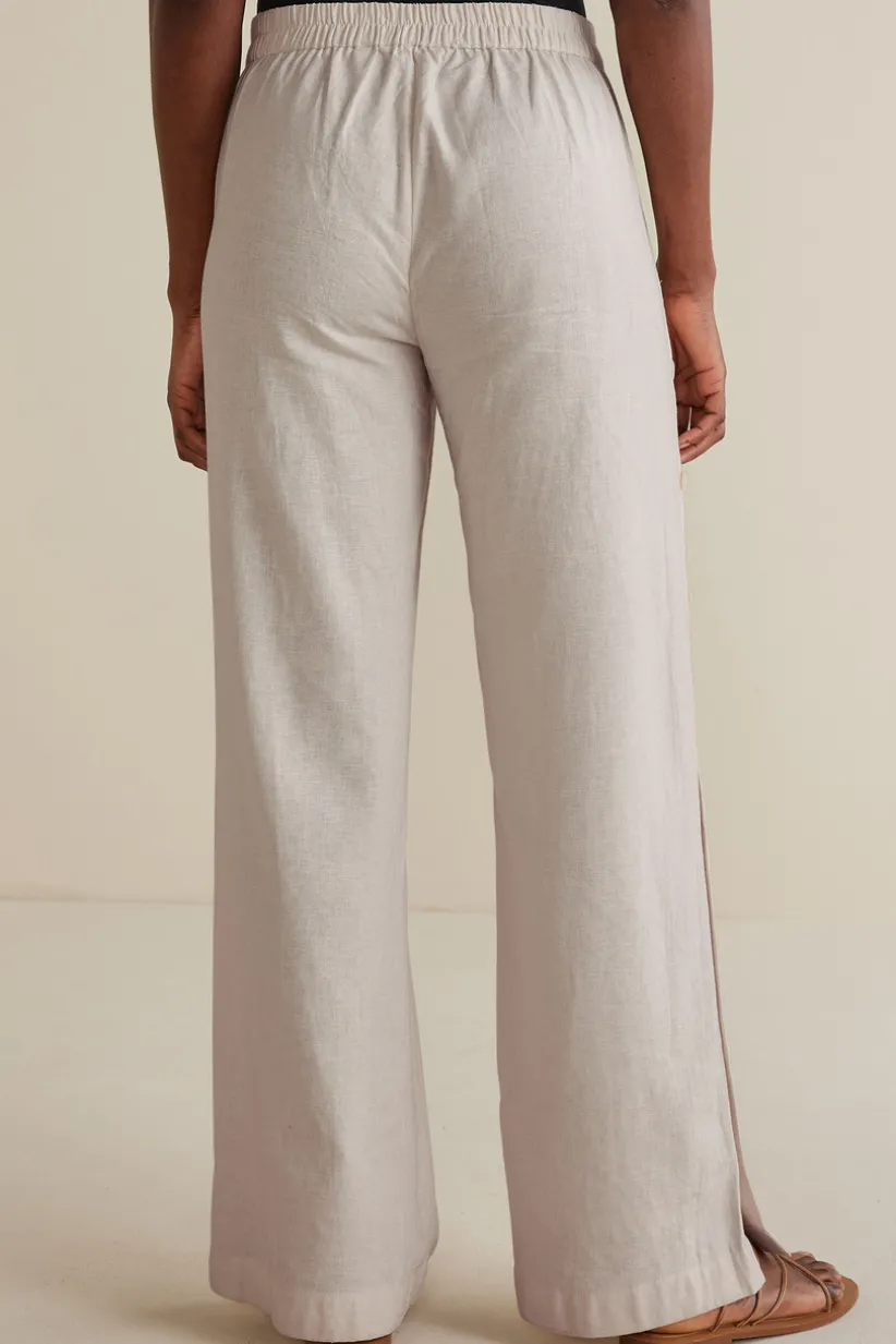 Sonoma Linen Blend Wide Leg Pants<Soft Surroundings Fashion