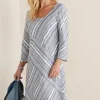 Sonya Linen Dress<Soft Surroundings New