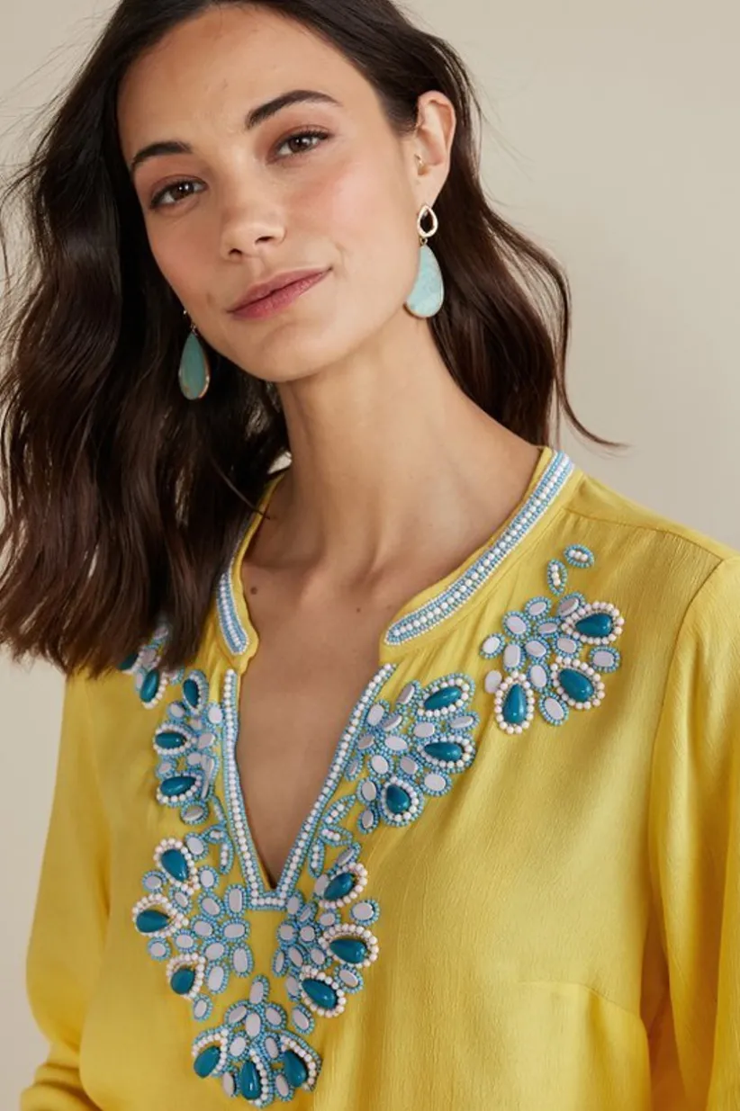 Soraya Embellished Tunic<Soft Surroundings New