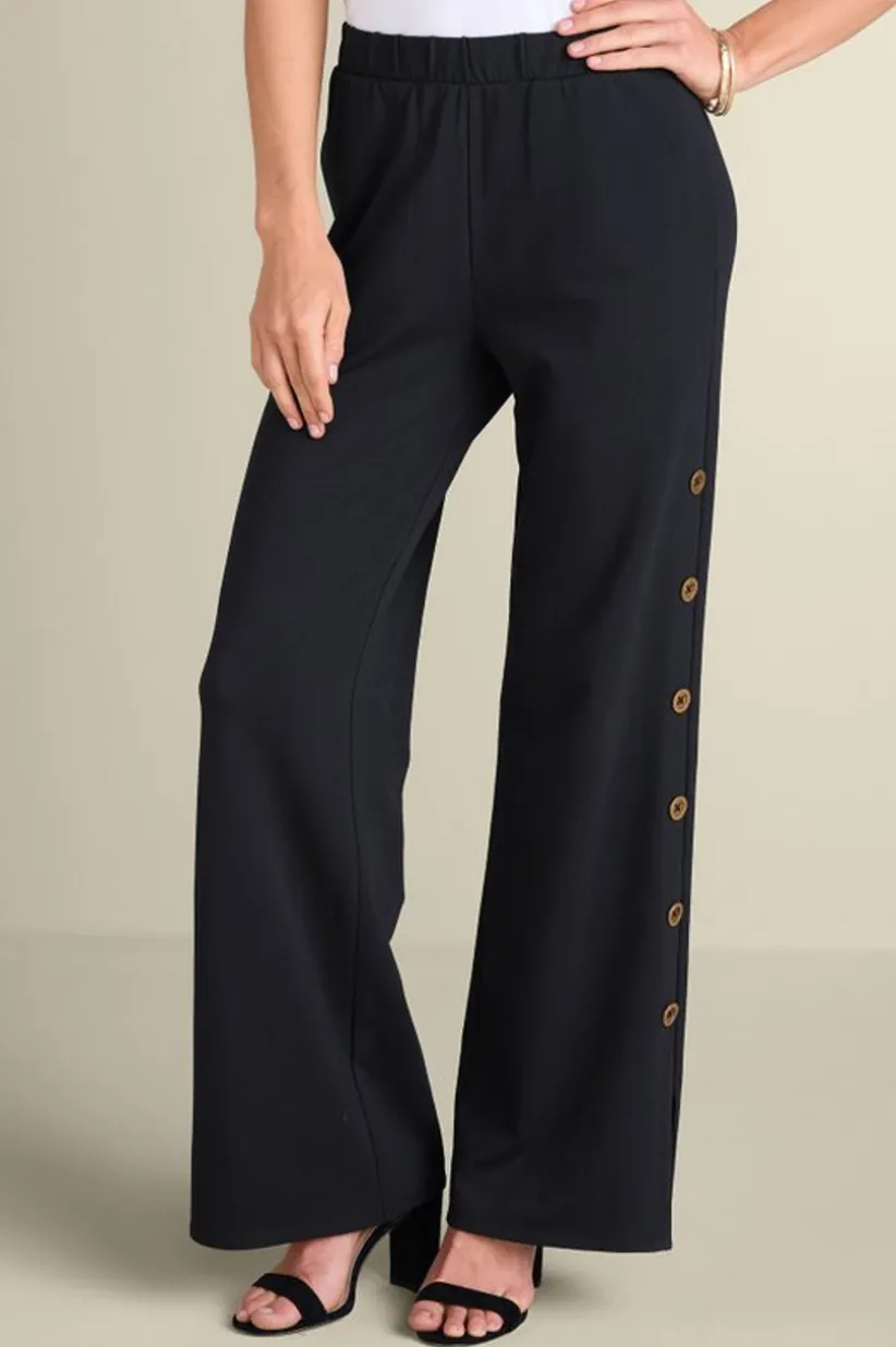 Sorrento French Terry Wide Leg Pants<Soft Surroundings Online