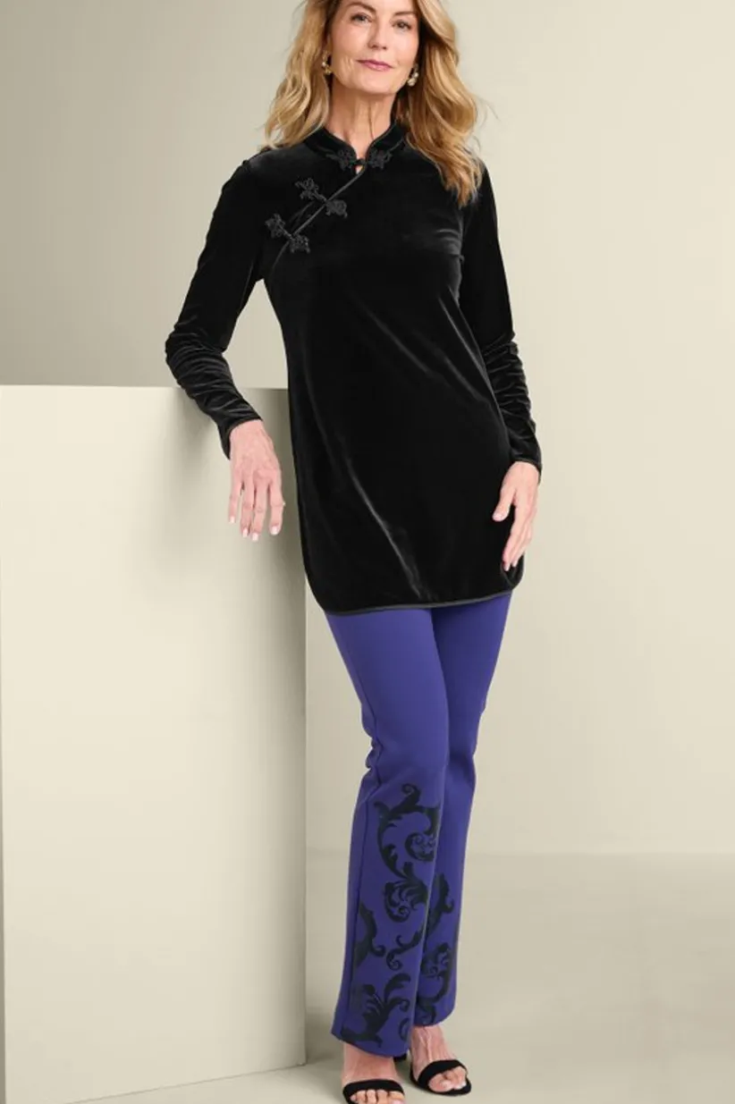 Tai Velvet Tunic<Soft Surroundings Fashion