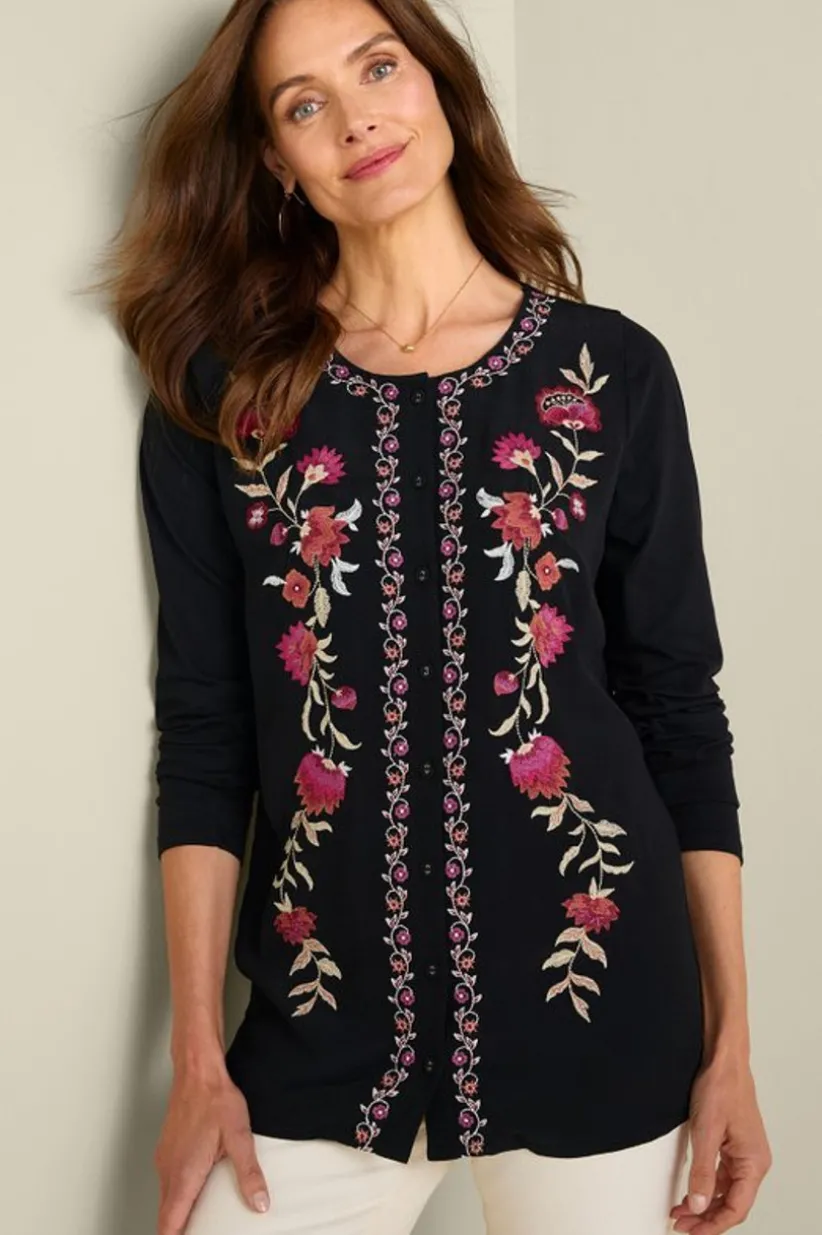 Talulla Embroidered Tunic<Soft Surroundings Best