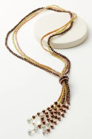 Taylor Beaded Tassel Necklace<Soft Surroundings Fashion