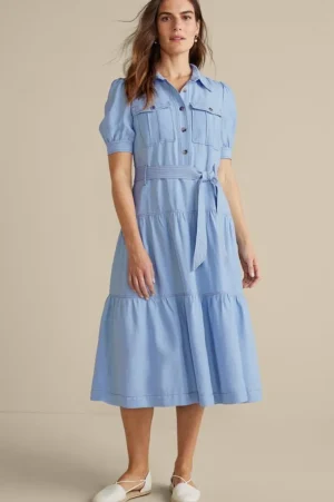 Tenley Midi Dress<Soft Surroundings Clearance