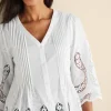 Trella Eyelet Top<Soft Surroundings Fashion