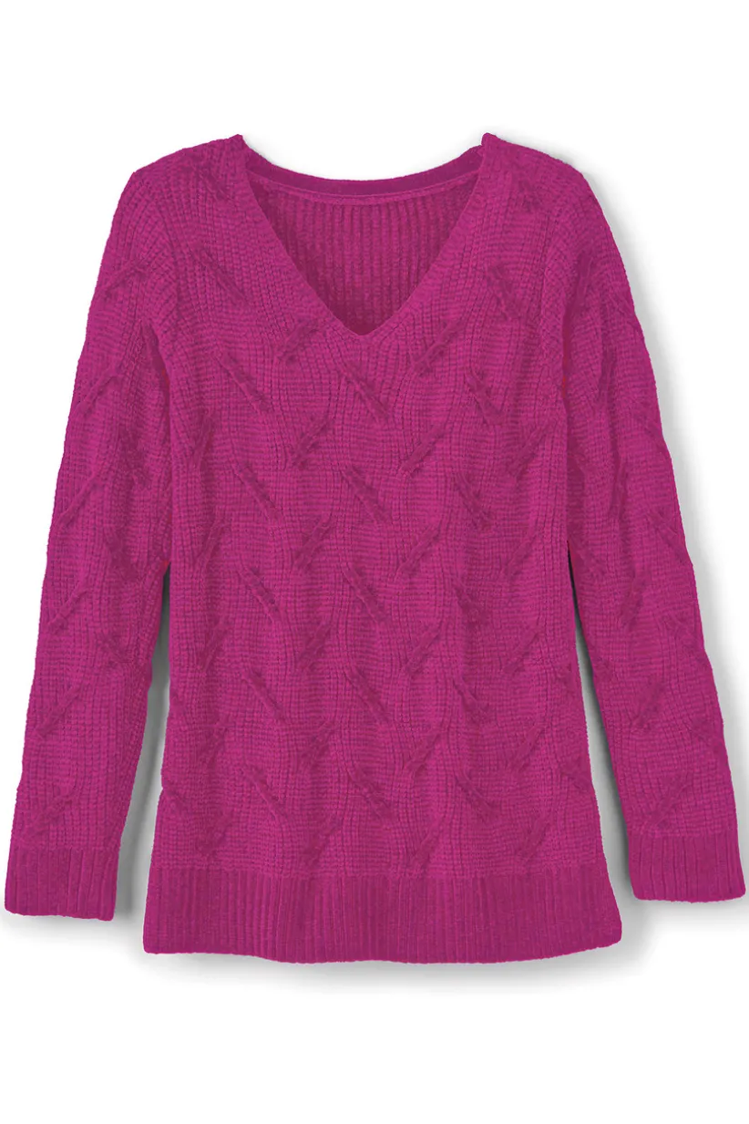 Trina Chenille Sweater<Soft Surroundings Hot