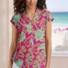 Twilight Luau Printed Tunic<Soft Surroundings Outlet