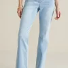 Ultimate Denim Pull-On Bootcut Jeans<Soft Surroundings Clearance