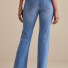 Ultimate Denim Pull-On Bootcut Jeans<Soft Surroundings Clearance