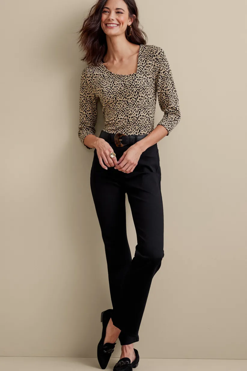 Ultimate Denim Pull-On Bootcut Jeans<Soft Surroundings Clearance