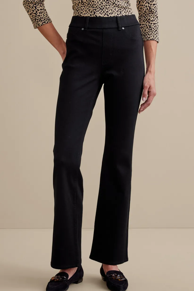 Ultimate Denim Pull-On Bootcut Jeans<Soft Surroundings Clearance