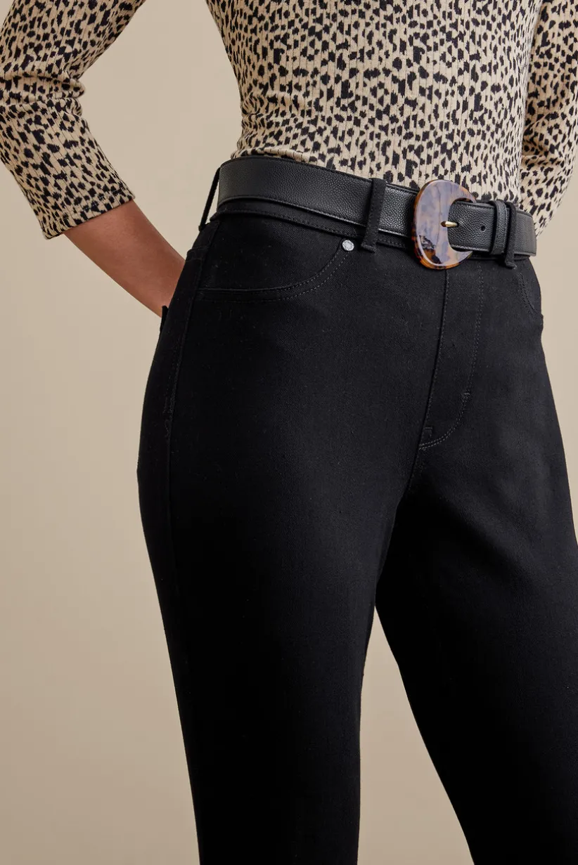 Ultimate Denim Pull-On Bootcut Jeans<Soft Surroundings Clearance