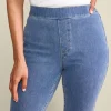 Ultimate Denim Pull-On Slim Leg Jeans<Soft Surroundings Discount
