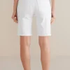 Ultimate Denim Slim Leg Shorts<Soft Surroundings Sale