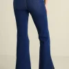 Ultimate Denim Slit Hem Flare Jeans<Soft Surroundings Online