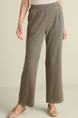 Vala Waffle Pull-On Pants<Soft Surroundings Sale