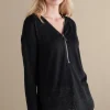 Valentina Zip Sweater<Soft Surroundings Discount