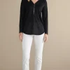 Valentina Zip Sweater<Soft Surroundings Discount
