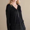 Valentina Zip Sweater<Soft Surroundings Discount