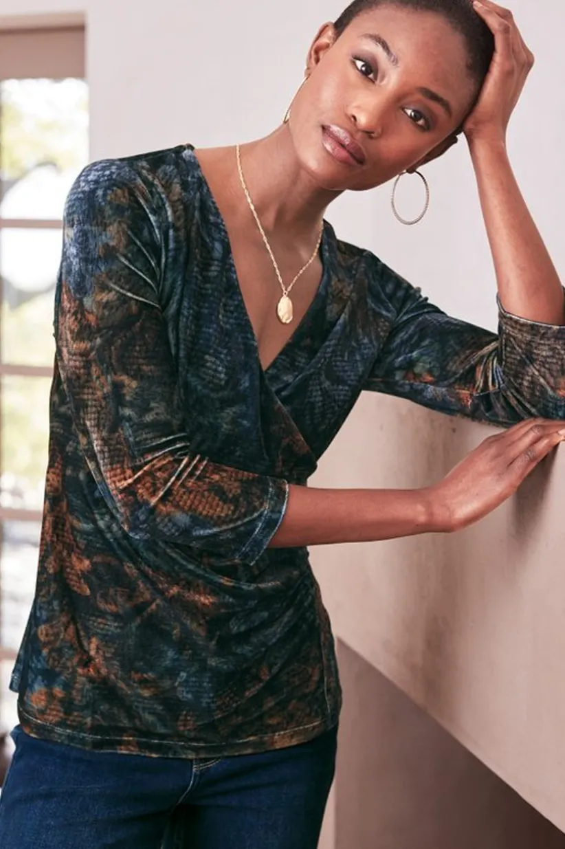 Velvet Alyssa Knit Top<Soft Surroundings Fashion