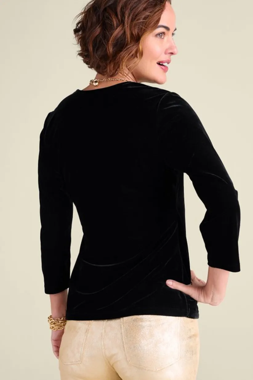 Velvet Alyssa Knit Top<Soft Surroundings Fashion