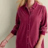 Velvet Boyfriend Tunic Shirt<Soft Surroundings Discount