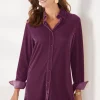 Velvet Boyfriend Tunic Shirt<Soft Surroundings Discount