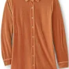Velvet Boyfriend Tunic Shirt<Soft Surroundings Discount