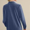 Velvet Boyfriend Tunic Shirt<Soft Surroundings Discount