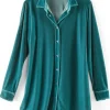 Velvet Boyfriend Tunic Shirt<Soft Surroundings Discount
