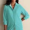 Velvet Boyfriend Tunic Shirt<Soft Surroundings Discount