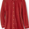 Velvet Boyfriend Tunic Shirt<Soft Surroundings Discount