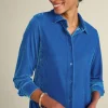 Velvet Boyfriend Tunic Shirt<Soft Surroundings Discount