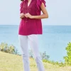 Victoria Ruffle Tunic<Soft Surroundings New