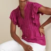 Victoria Ruffle Tunic<Soft Surroundings New