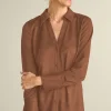 Vida Faux Suede Tunic<Soft Surroundings Outlet