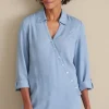 Washed Tencel™ Tunic<Soft Surroundings Fashion