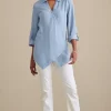 Washed Tencel™ Tunic<Soft Surroundings Fashion