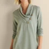 Westminster Tunic Sweatshirt<Soft Surroundings Clearance