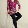 Zennia Printed Tunic<Soft Surroundings Sale