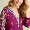 Zennia Printed Tunic<Soft Surroundings Sale
